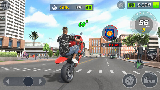 Moto Bike Stunt Wheelie Game 1.2. Скриншот 8