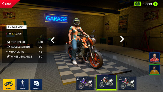 Moto Bike Stunt Wheelie Game 1.2. Скриншот 18