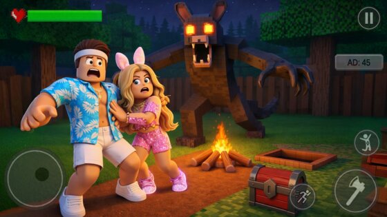 Forest Survival in Wild Nights 0.2. Скриншот 14