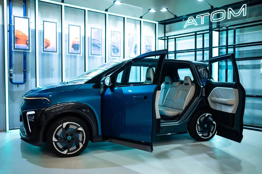 Российский электрокар «Атом» поступит в продажу в апреле 2026 года