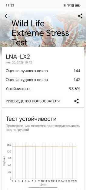 Ёмкая батарея, 108 Мп и приятный глазу дизайн: обзор HONOR X8d — Производительность и тесты. 13