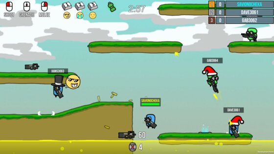 SMS — SUPER MULTIPLAYER 2D SHOOTER!. Скриншот 7