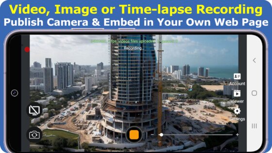 CameraFTP Mobile Security Camera 5.1. Скриншот 13