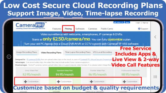 CameraFTP Mobile Security Camera 5.1. Скриншот 15