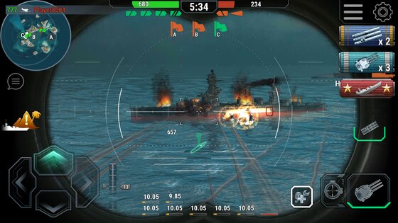 Warships Universe Naval Battle 0.8.3. Скриншот 3