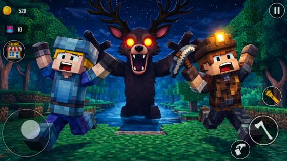 Survival in Forest Wild Nights 1.3. Скриншот 2
