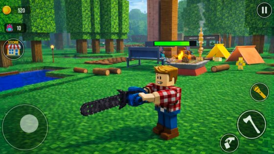 Survival in Forest Wild Nights 1.3. Скриншот 20