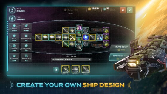 Galaxy Arena Space Battle 1.1.31. Скриншот 1