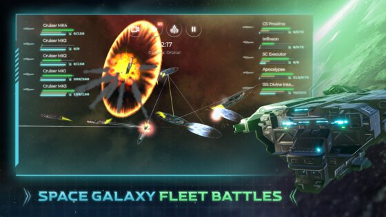 Galaxy Arena Space Battle 1.1.31. Скриншот 2
