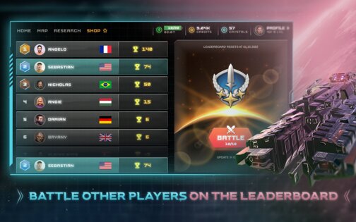 Galaxy Arena Space Battle 1.1.31. Скриншот 24