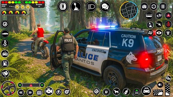 Police Simulator City Chase 10.0. Скриншот 4