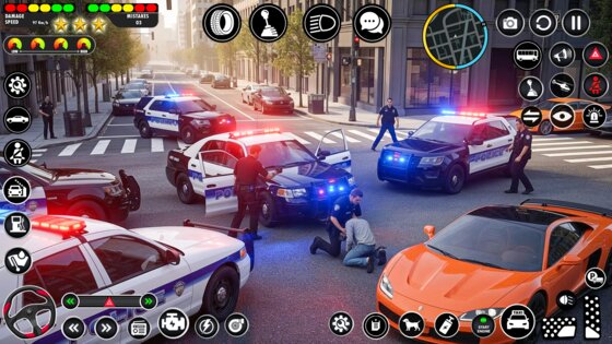 Police Simulator City Chase 10.0. Скриншот 7