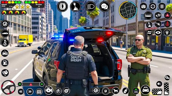 Police Simulator City Chase 10.0. Скриншот 12