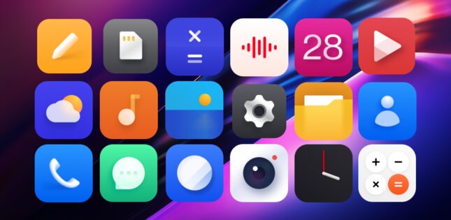 OxygenOS 16 Icon pack 10.9.2. Скриншот 5