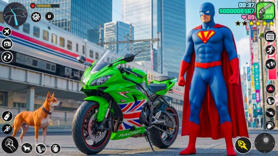 Spider Rope Hero Rescue City 2.0. Скриншот 11