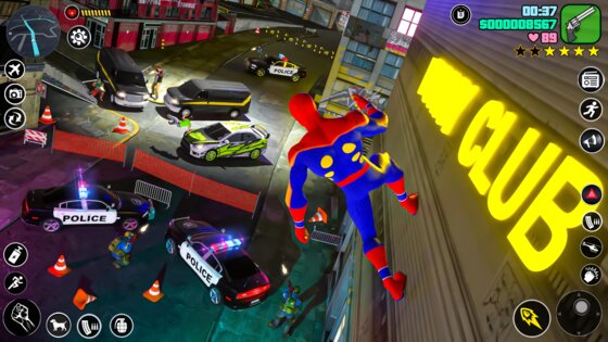 Spider Rope Hero Rescue City 2.0. Скриншот 15
