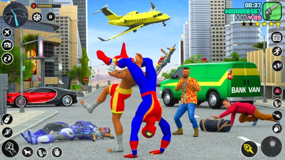 Spider Rope Hero Rescue City 2.0. Скриншот 16