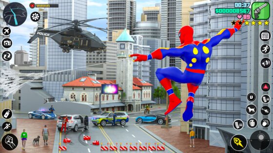 Spider Rope Hero Rescue City 2.0. Скриншот 17