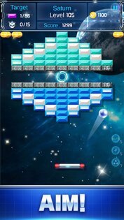 Brick Breaker: Space Outlaw 1.1.17. Скриншот 1