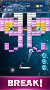 Brick Breaker: Space Outlaw 1.1.17. Скриншот 3