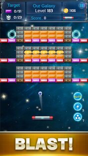 Brick Breaker: Space Outlaw 1.1.17. Скриншот 4