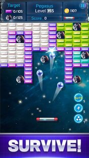 Brick Breaker: Space Outlaw 1.1.17. Скриншот 7