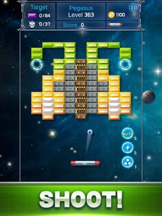 Brick Breaker: Space Outlaw 1.1.17. Скриншот 9