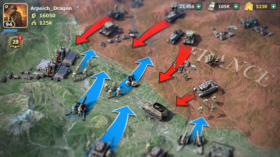 Commanders at War: WW2 Battle 2.12.72. Скриншот 18