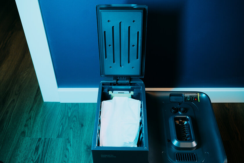 Из базы робота-пылесоса достаётся… ещё один пылесос. Обзор eufy Omni E28: такого я ещё не видел — Умная базовая станция. 3