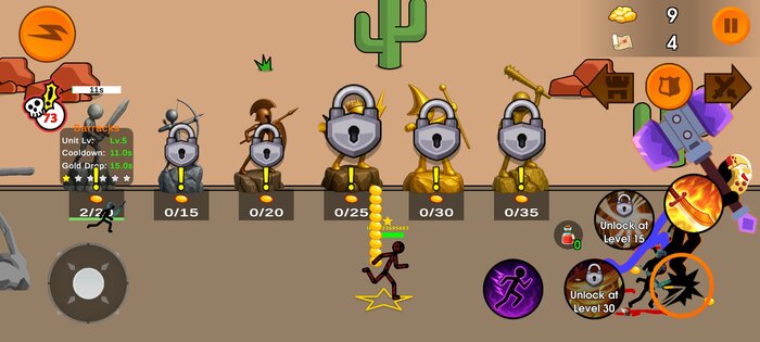 Stick King Legend 2.0.0.0. Скриншот 2