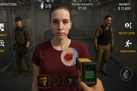 Quarantine Control Zombie Zone 0.39. Скриншот 1