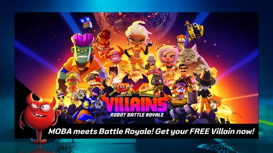 Villains: Robot BattleRoyale 1.20.2. Скриншот 7