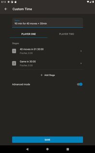 Chess Clock 1.2.2. Скриншот 9