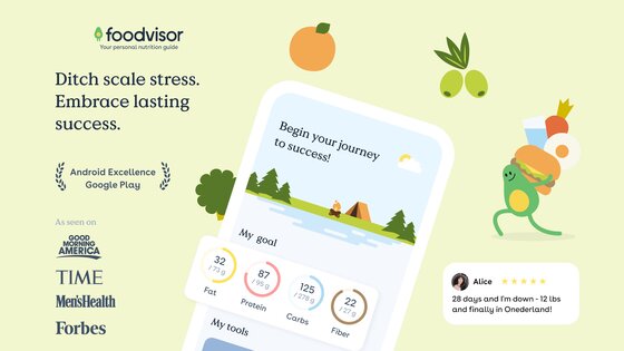 Foodvisor – счетчик калорий 6.14.0. Скриншот 25