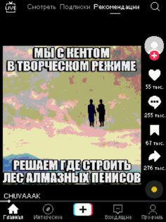 TikTokJ2ME 0.1. Скриншот 5