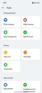 ColorOS Phone Manager 16.13.1. Скриншот 5