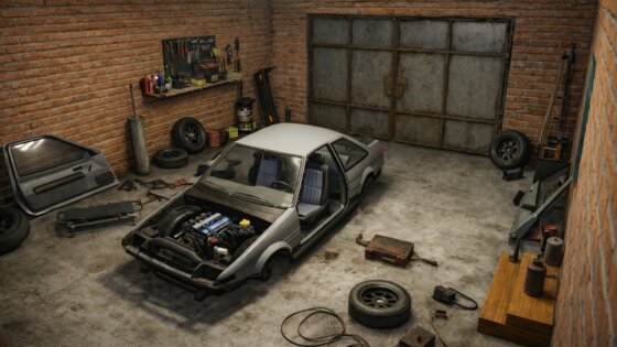 My First Winter Car 0.1.3. Скриншот 10