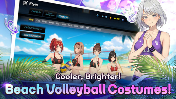 Volley Girls: High School Story 1.14.3. Скриншот 1