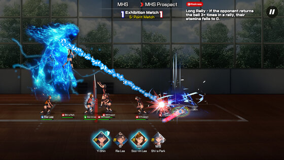 Volley Girls: High School Story 1.14.3. Скриншот 6