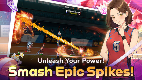 Volley Girls: High School Story 1.14.3. Скриншот 19