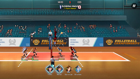 Volley Girls: High School Story 1.14.3. Скриншот 23
