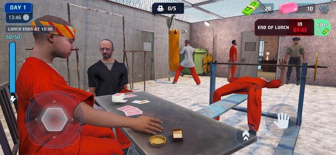 Prison Escape Simulator Game 1.3. Скриншот 1