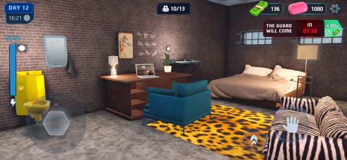 Prison Escape Simulator Game 1.3. Скриншот 2