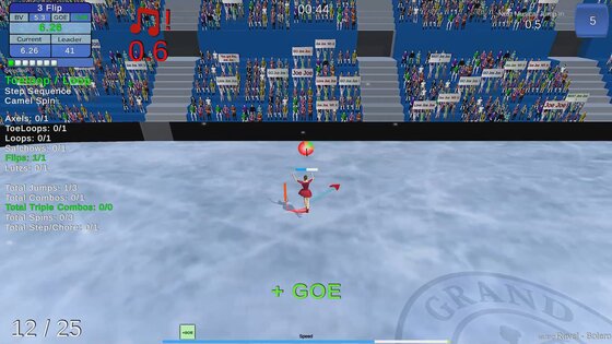 Figure Skating Legends 2.5. Скриншот 4