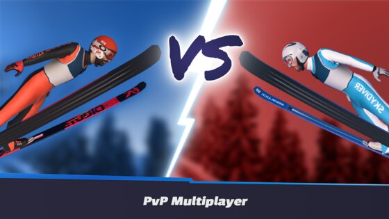 Ski Jumping Clash 0.2.1. Скриншот 1