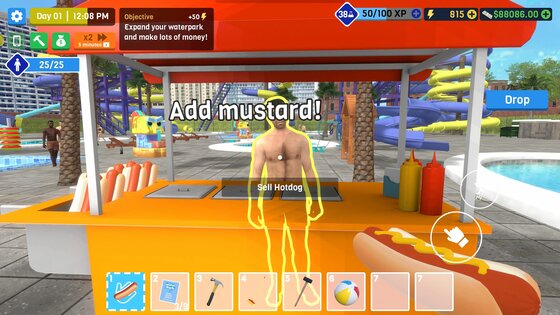 Waterpark Owner Simulator 2.4. Скриншот 6