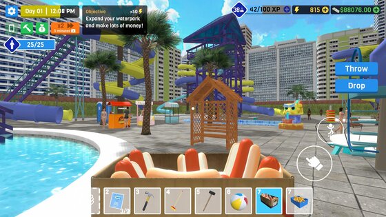 Waterpark Owner Simulator 2.4. Скриншот 8