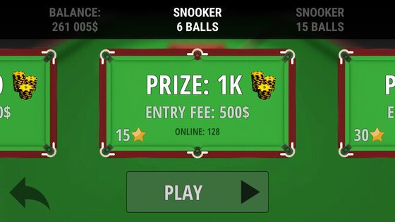 Snooker Online 16.4.2. Скриншот 6