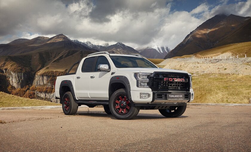 Рабочая лошадка с комфортом: в России представили пикап Foton Tunland G9