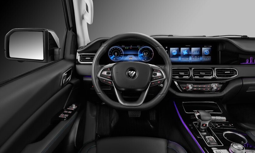 Рабочая лошадка с комфортом: в России представили пикап Foton Tunland G9